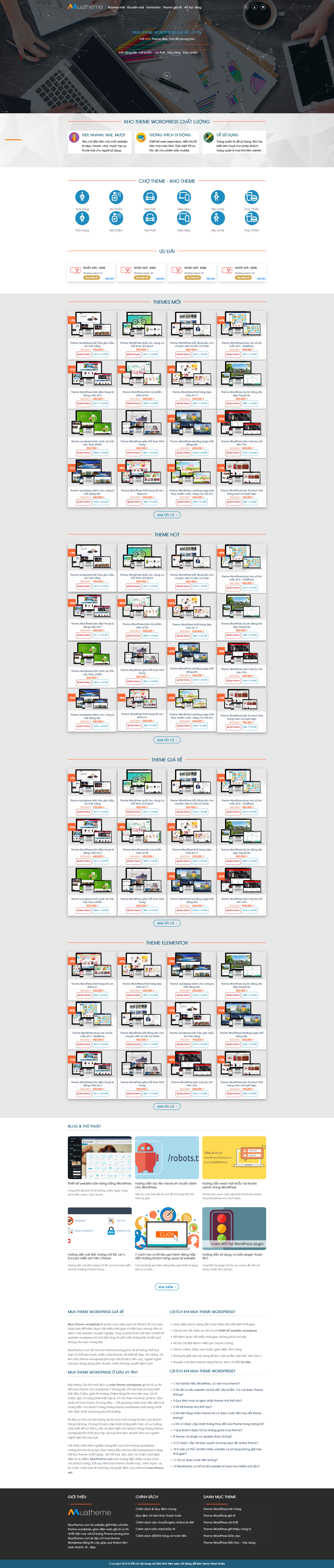 Web Bán Theme Muatheme