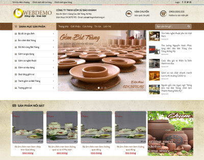 Shop bán đồ gốm