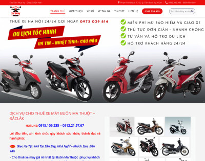 Dịch Vụ Cho Thuê Xe Máy