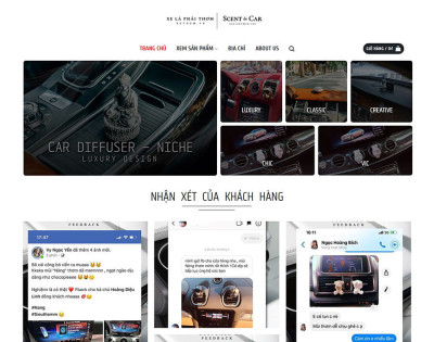 Nước Hoa Cho Xe Hơi