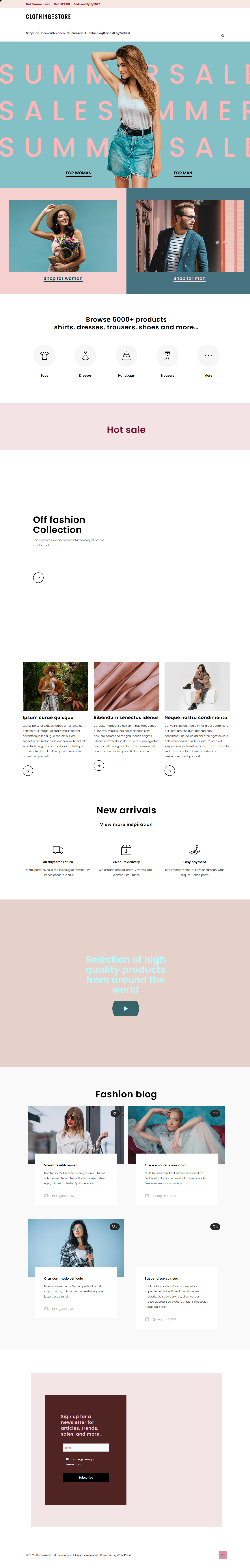Be Clothing Store