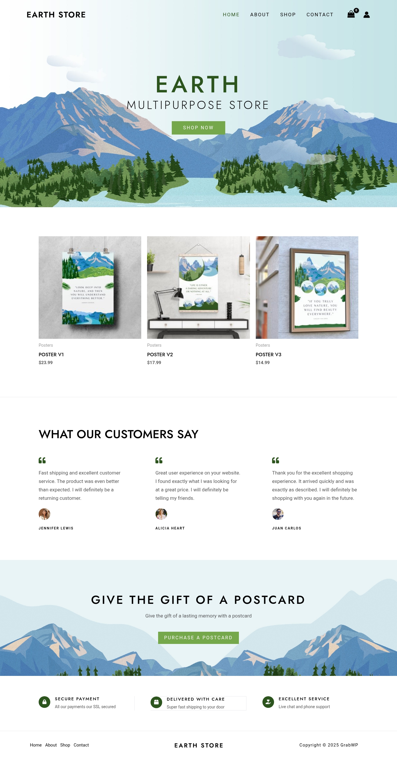 Planet Earth Store