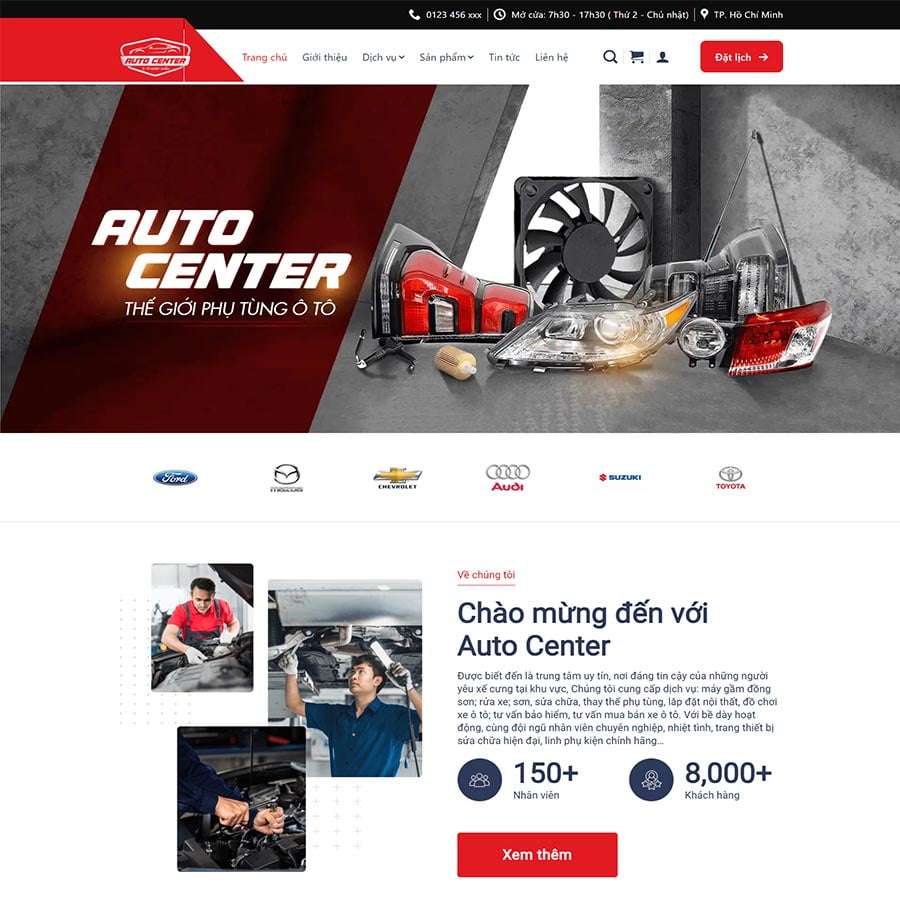 Gara Sửa Chữa, Bảo Dưỡng Ô Tô