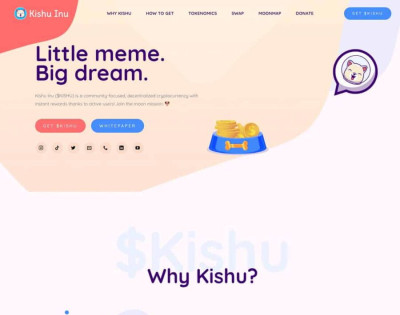Landing Page Giới Thiệu Tiền Điện Tử – Crypto 02