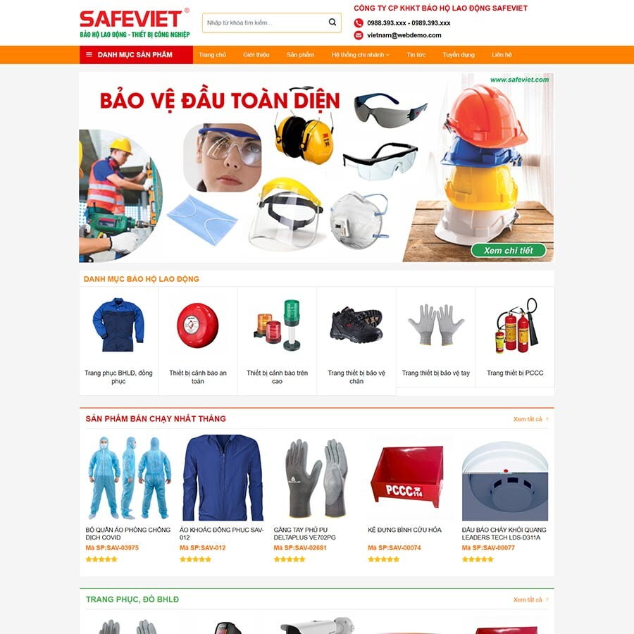 Bán Đồ Bảo Hộ Lao Động