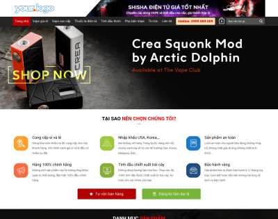Bán Thuốc Lá Điện Tử, Shisha, Vape