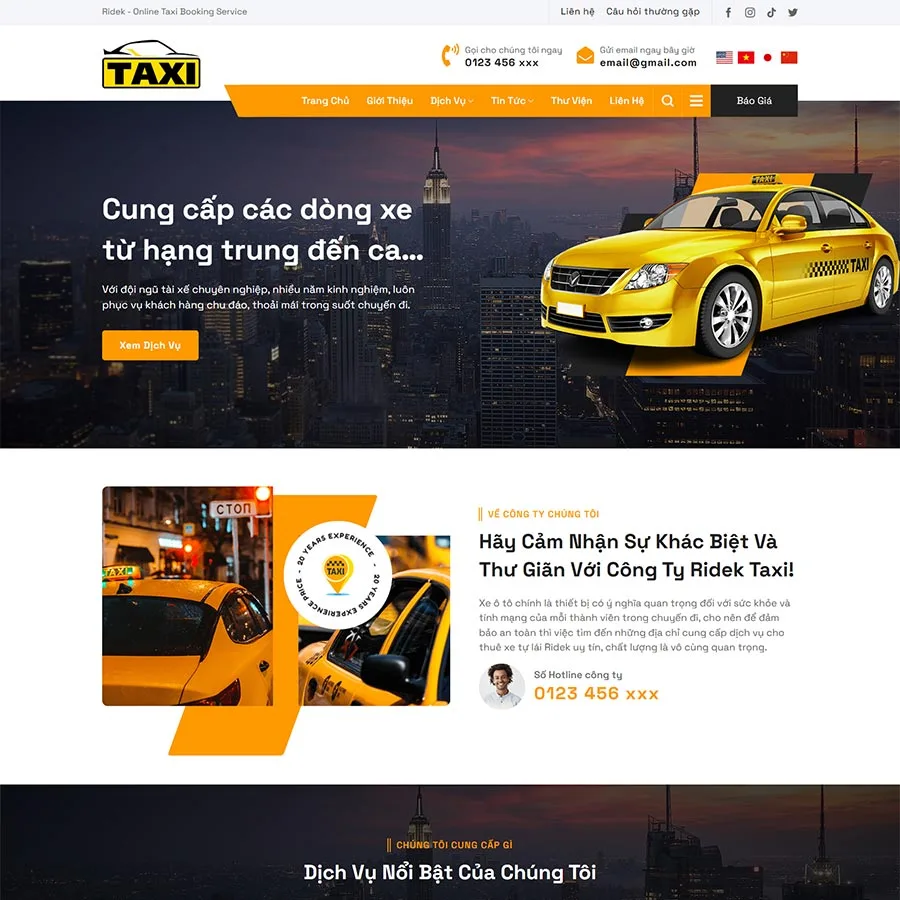Dịch Vụ Thuê Xe Taxi 06