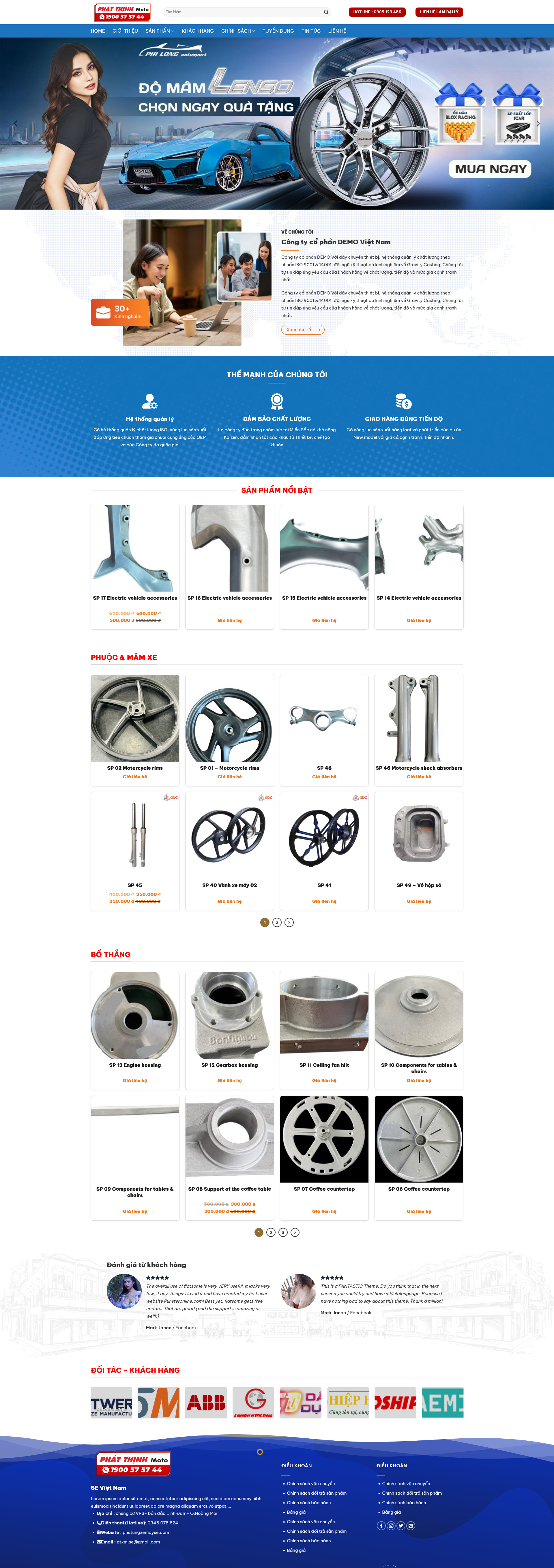 Bán Phụ Tùng Xe Máy