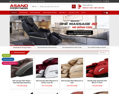 Bán Ghế Massage, Máy Chạy Bộ