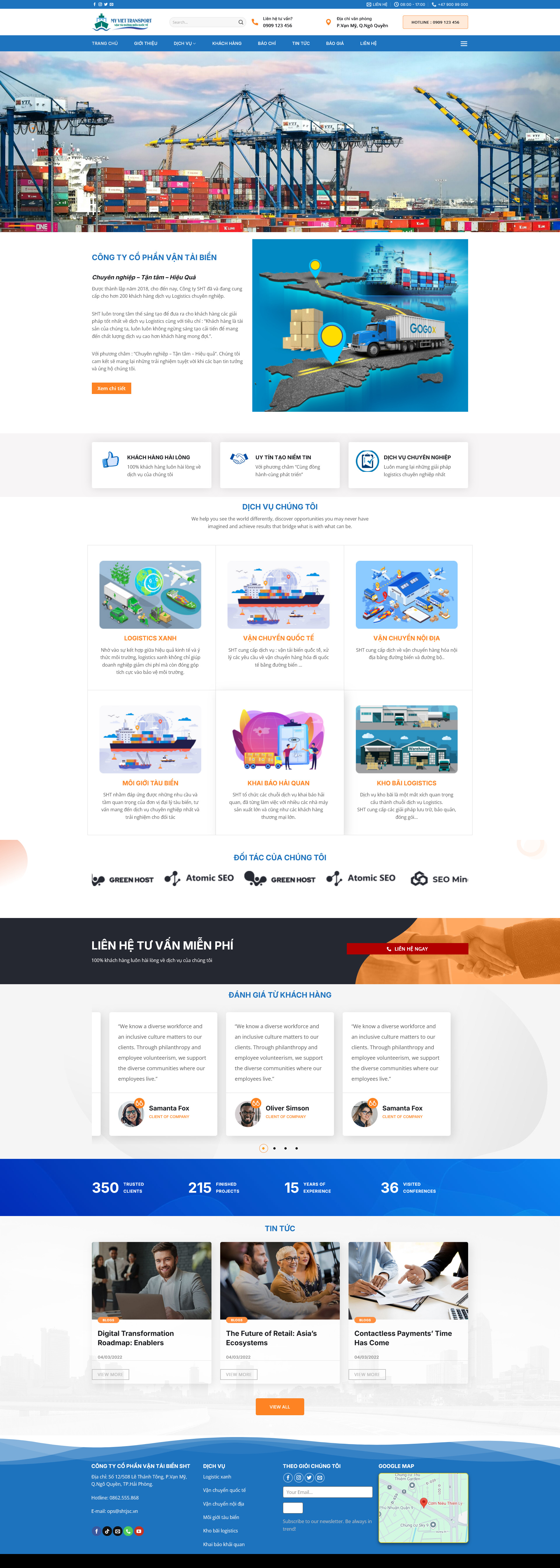 Công Ty Vận Tải Quốc Tế