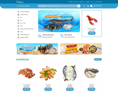 Bán Hải Sản 01 Chuẩn Đẹp