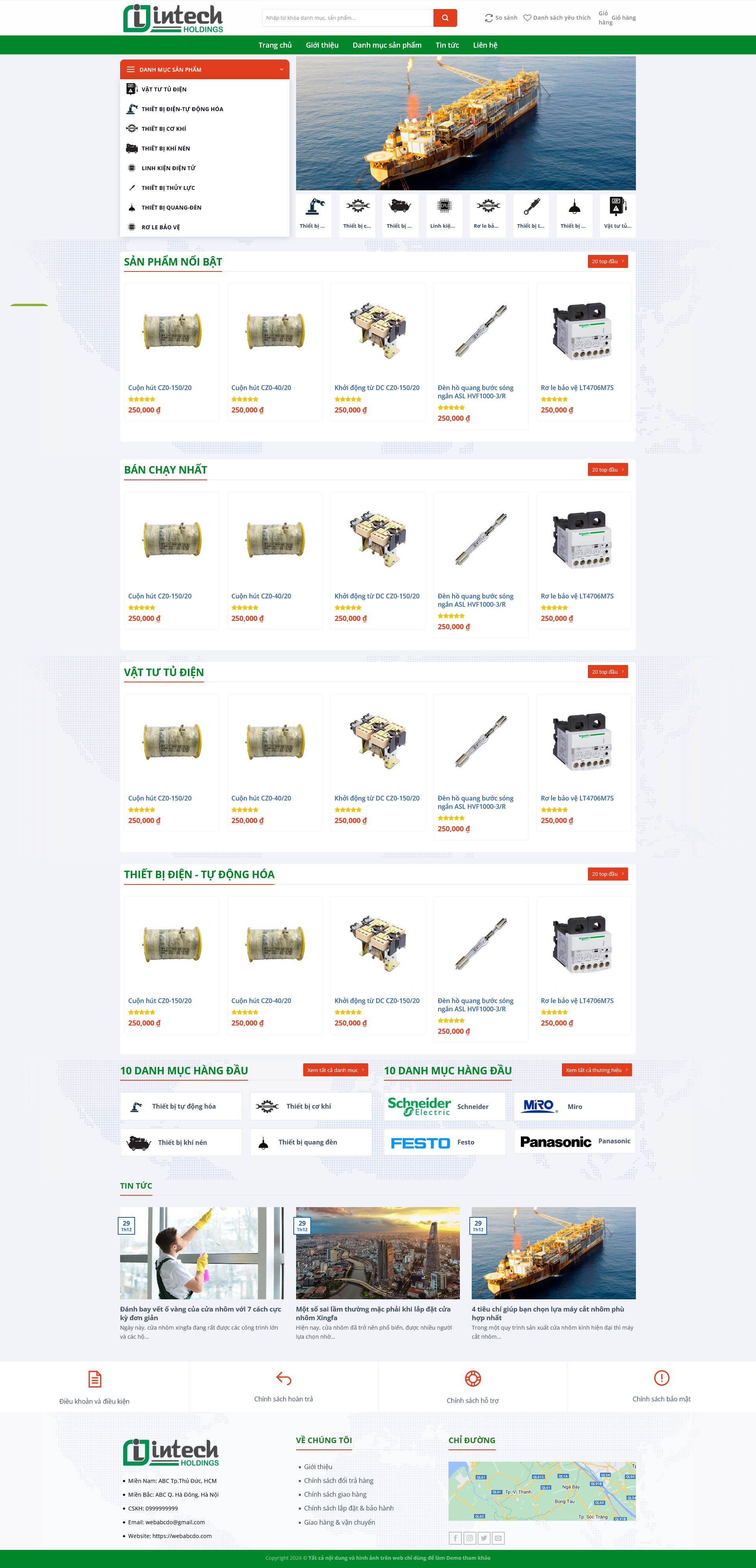 Bán Thiết Bị Cơ Khí Điện Tự Động