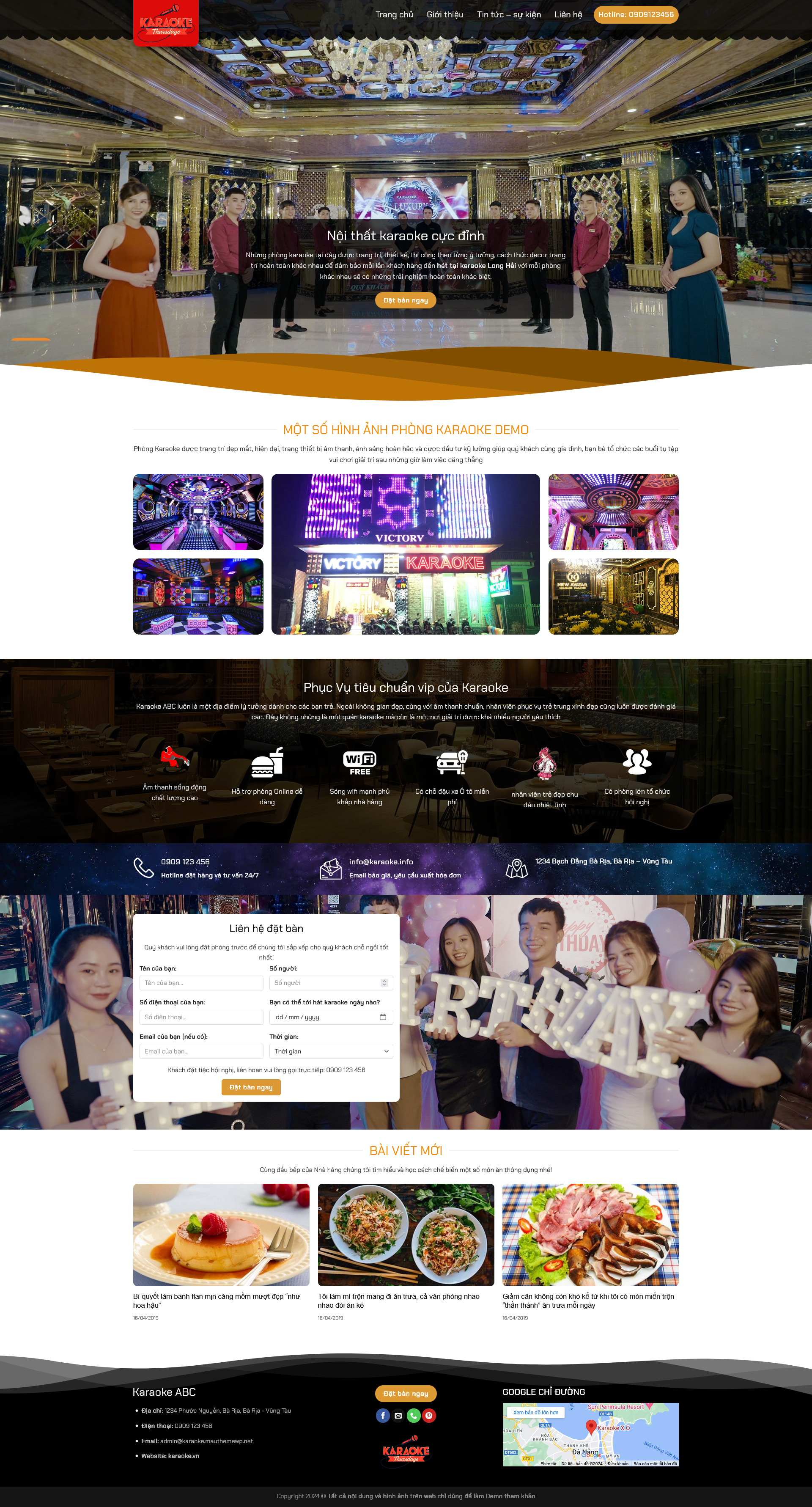 Giới Thiệu Phòng Trà Karaoke