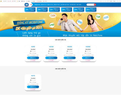Bán Gói Cước Mobile