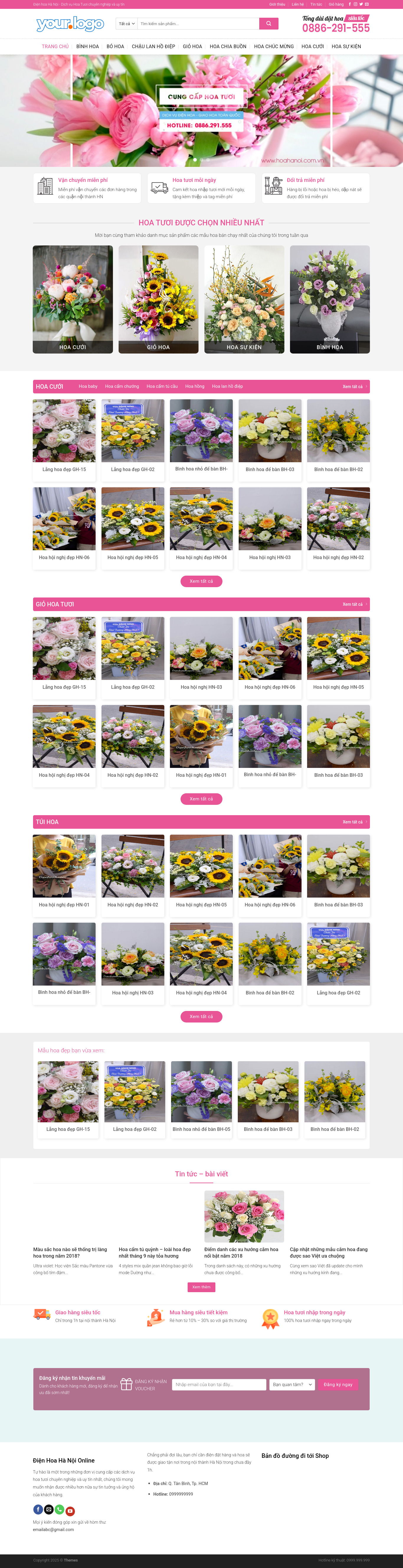 Cửa Hàng Bán Hoa 02