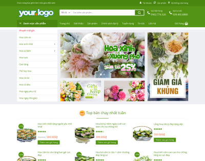 Cửa Hàng Bán Hoa 01