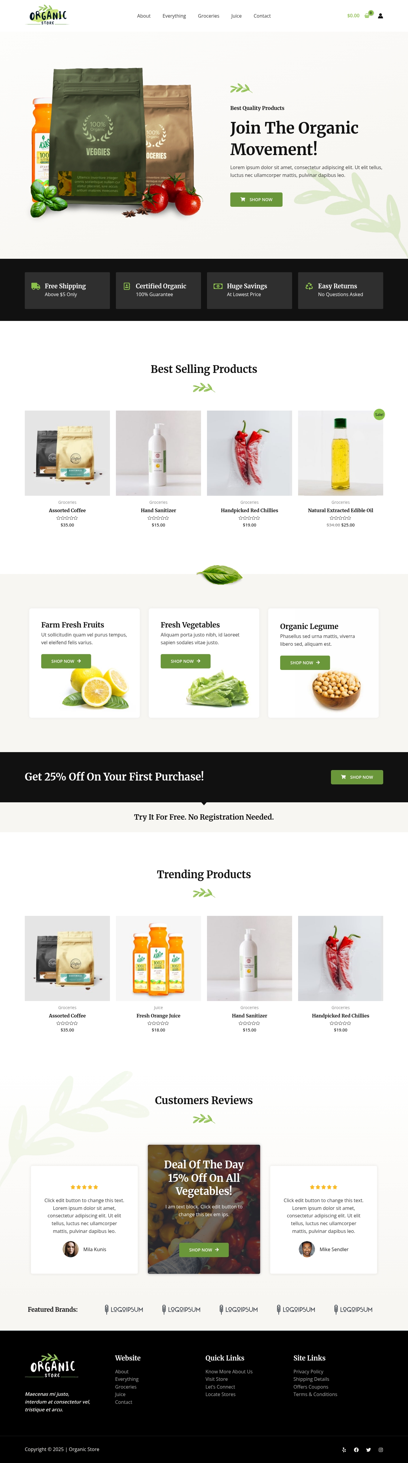 Organic Store