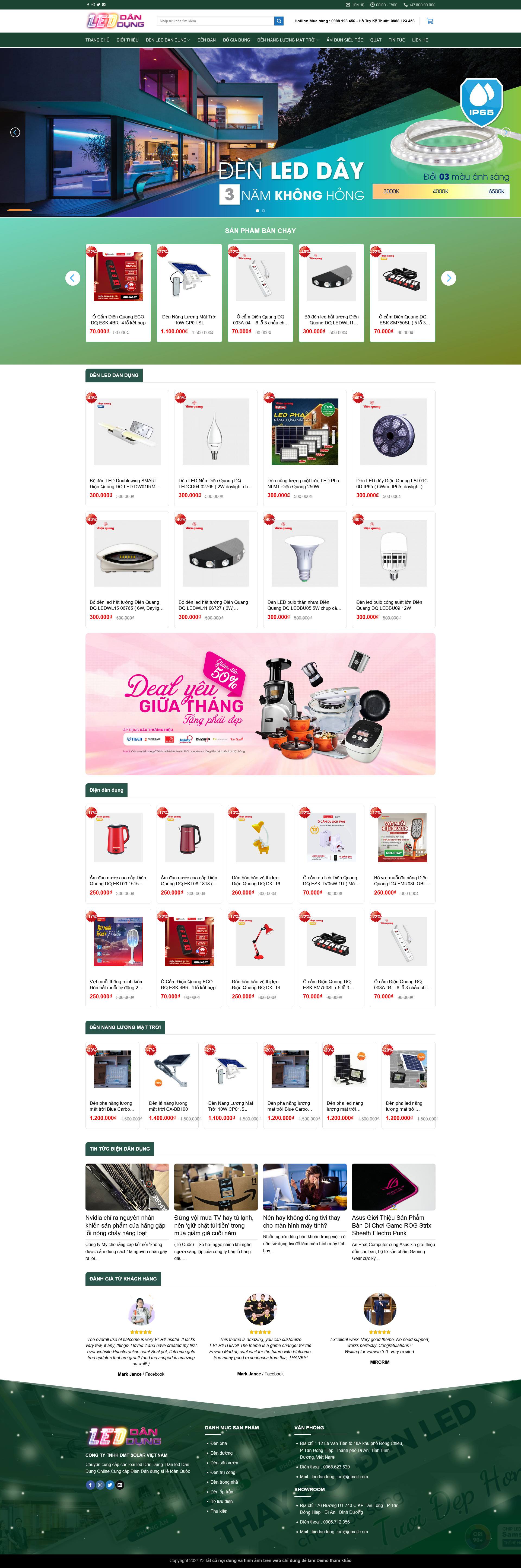 Bán Đèn Led ,Thiết Bị Điện Dân Dụng