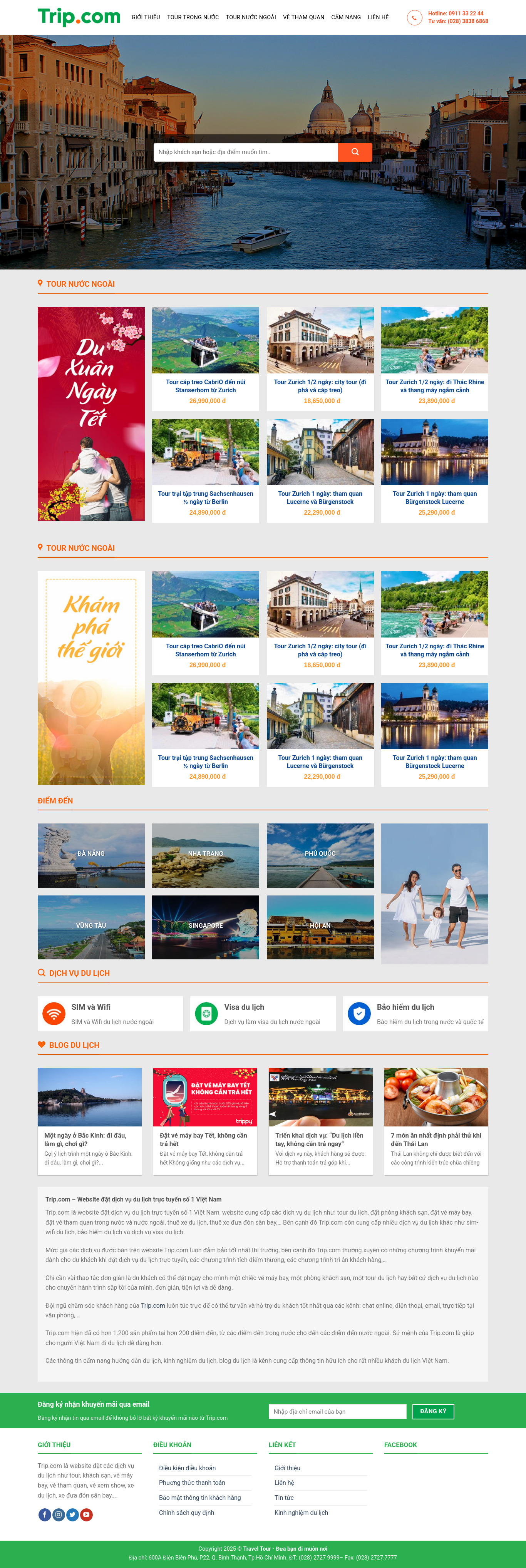 Bán Tour Du Lịch 10
