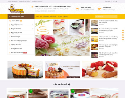 Bán Nguyên Liệu, Dung Cụ Làm Bánh 01