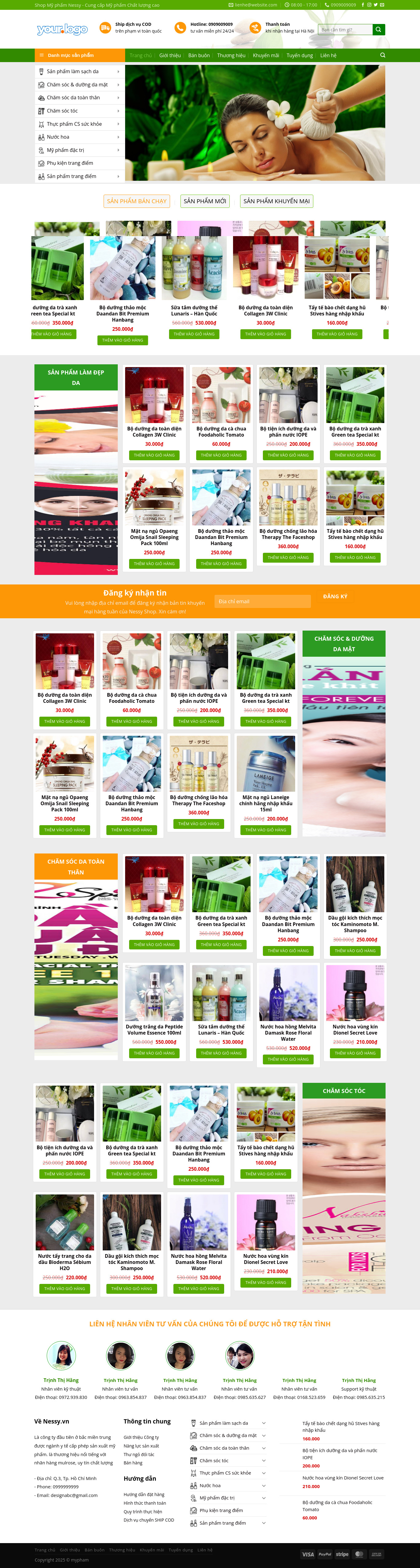 Shop Mỹ Phẩm 03