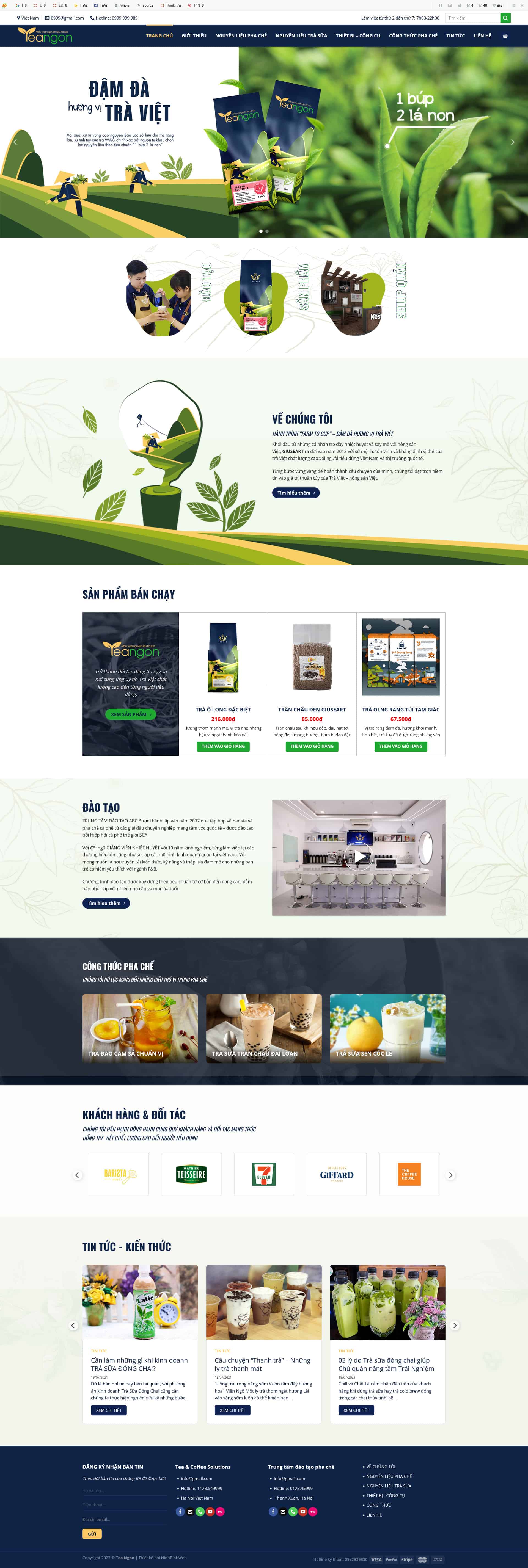 Shop Nguyên Liệu Trà Sữa 2