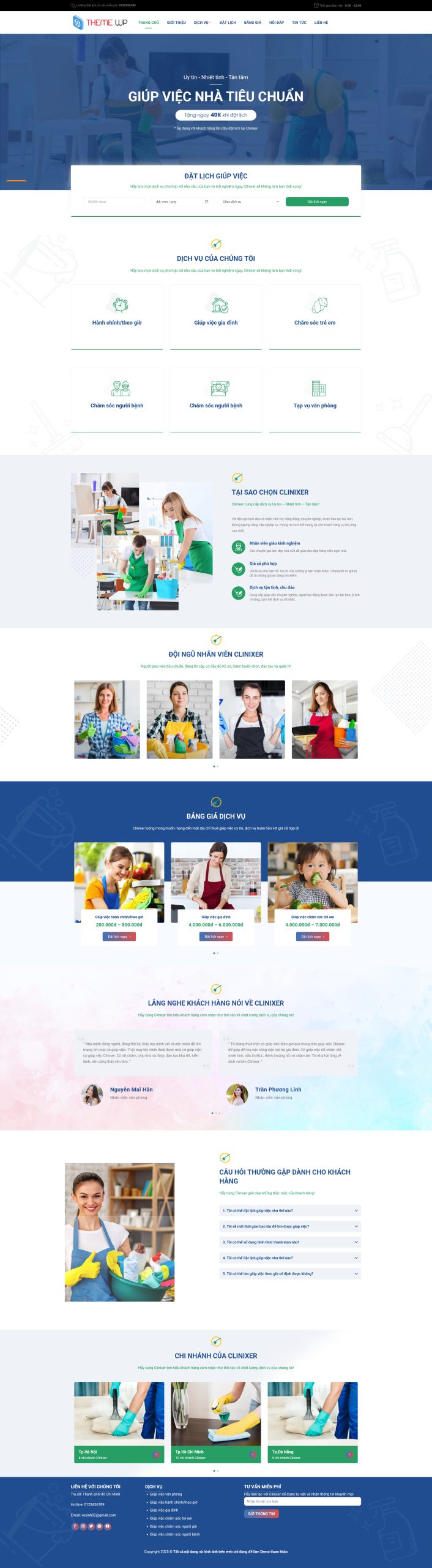 Dịch Vụ Giúp Việc Nhà
