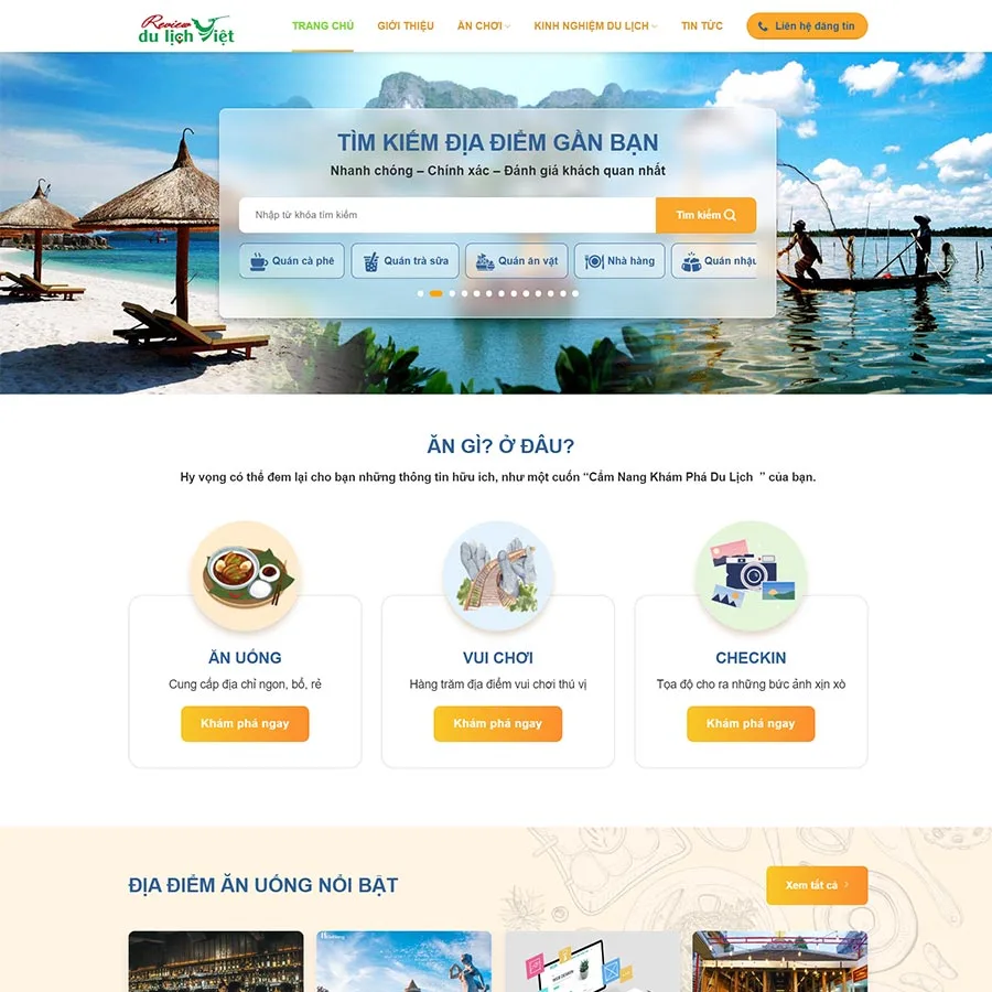 Review Địa Điểm Du Lịch, Ăn Uống