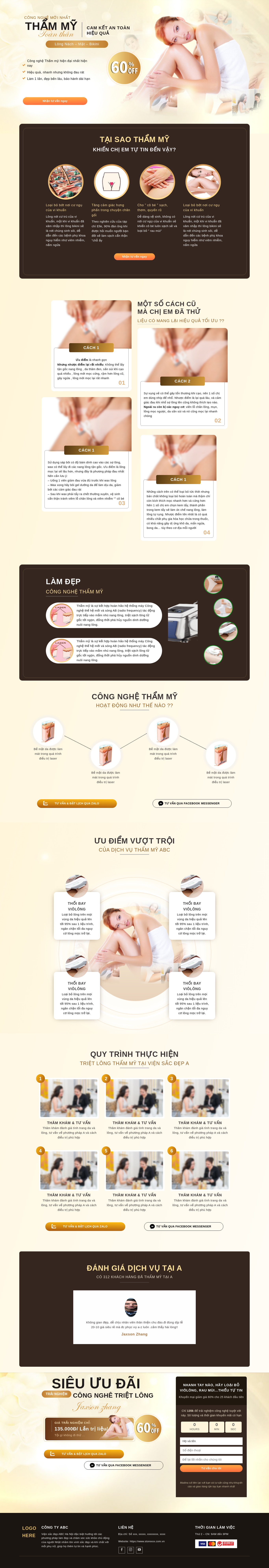 Triệt Lông Thẩm Mỹ Viện