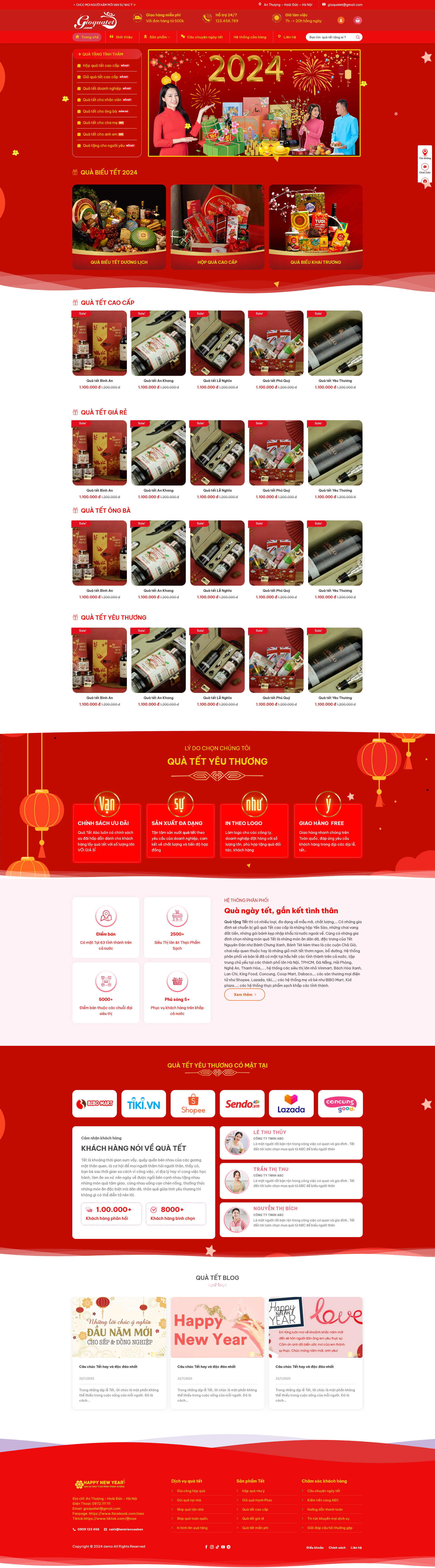 Bán Quà Tết 1