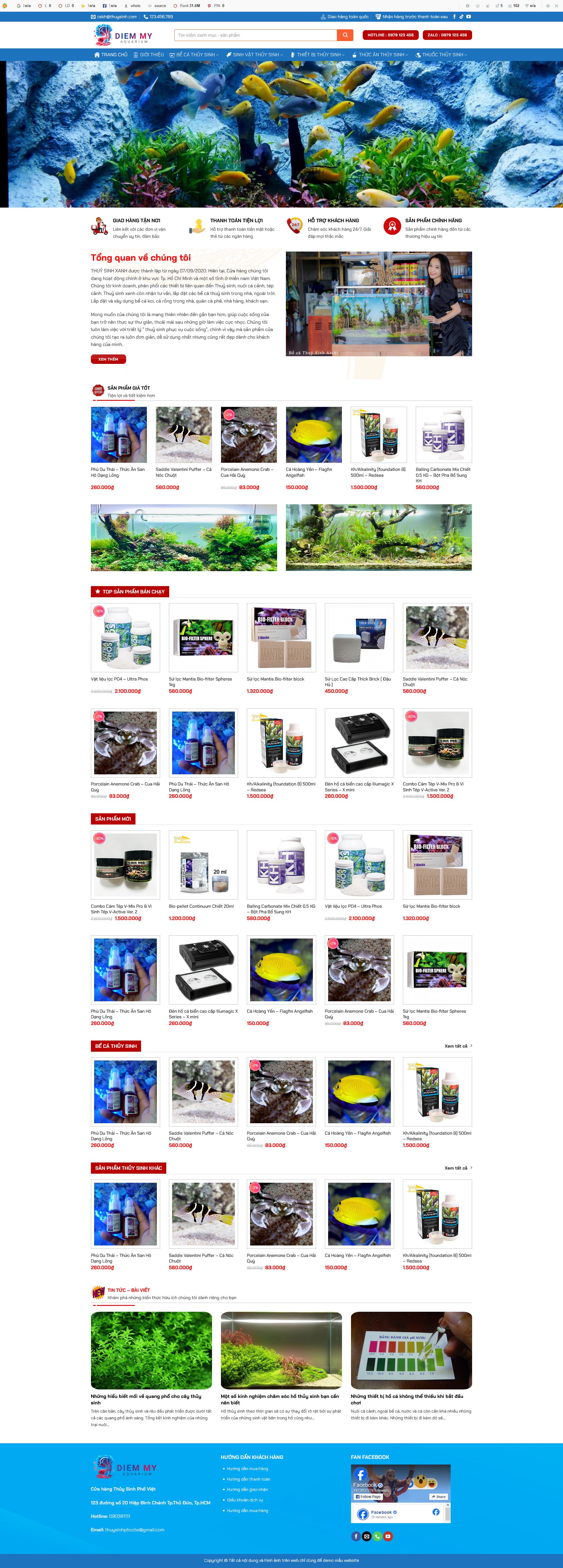 Bán Cá Cảnh , Hồ Cá ,Thủy Sinh