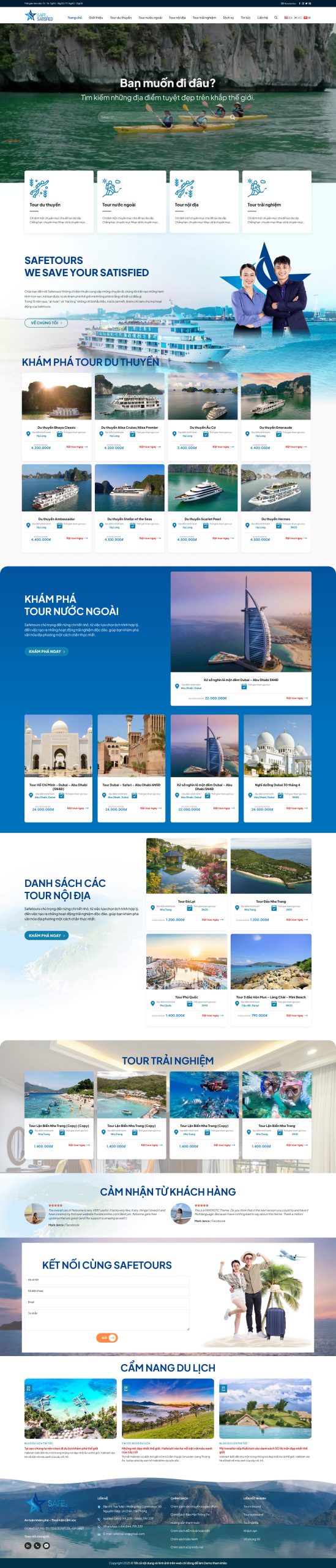 Bán Tour Du Lịch Vip