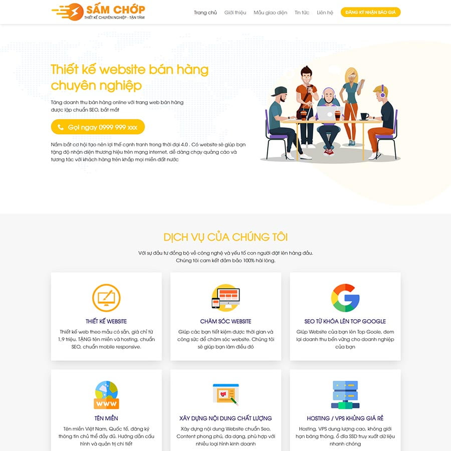 Công Ty Thiết Kế Website 08