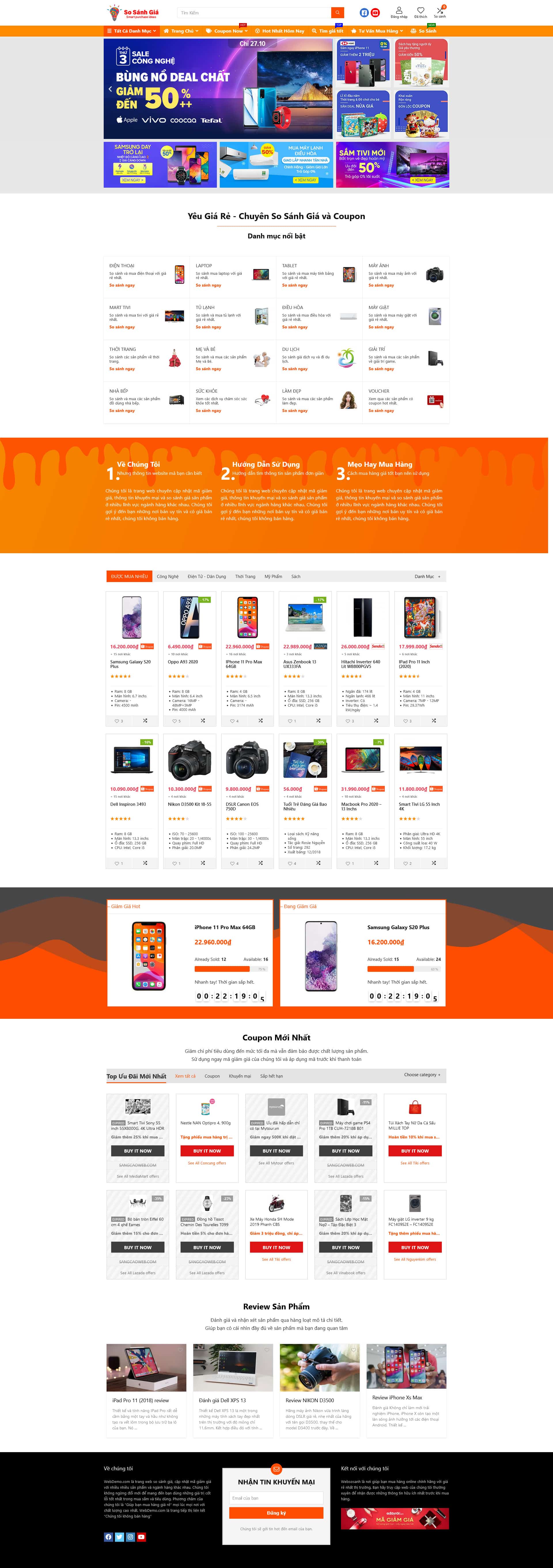 Web So Sánh Giá Và Mã Giảm Giá Affiliate (Fix 12/2023)