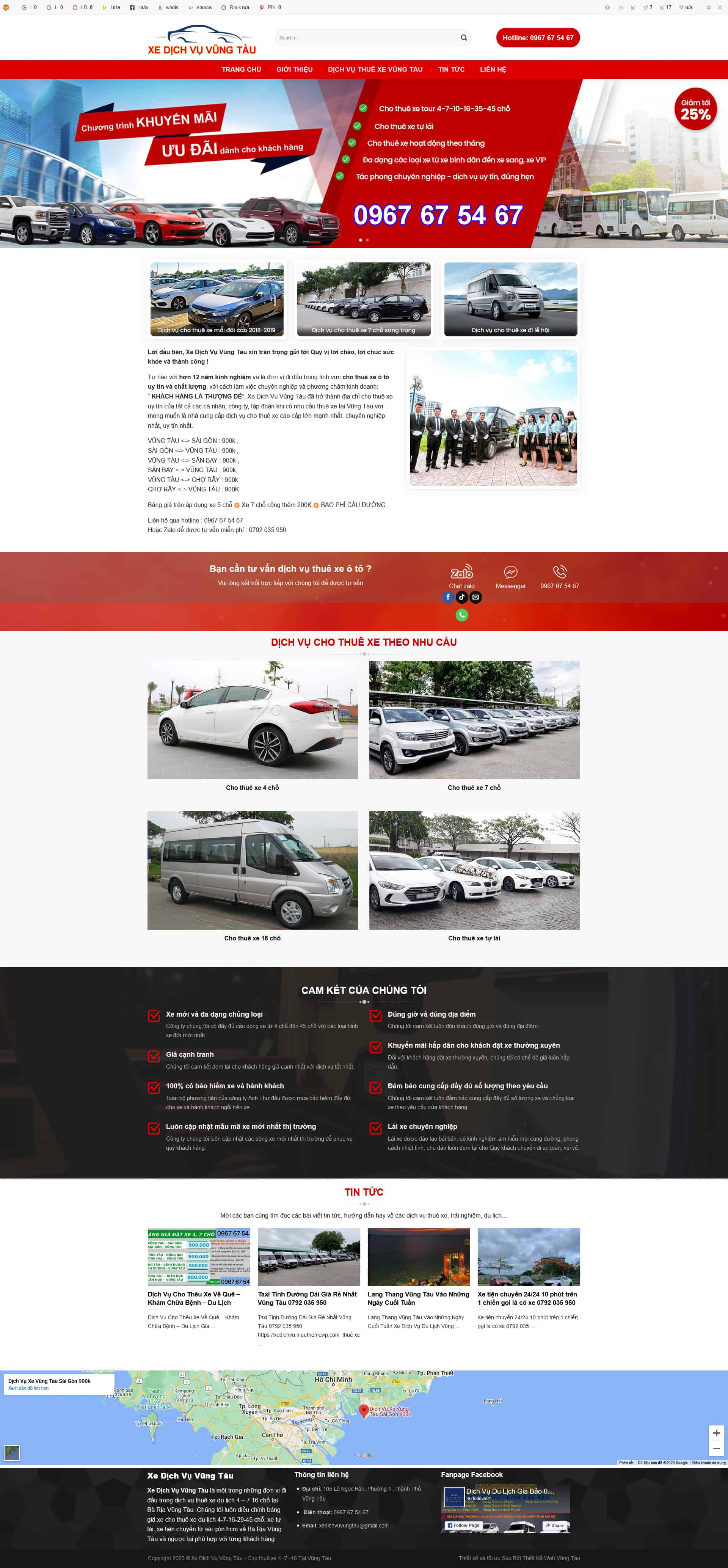 Dịch Vụ Cho Thuê Xe