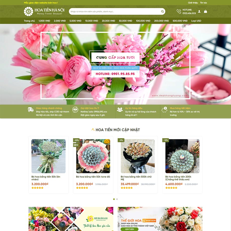 Cửa Hàng Bán Hoa 06