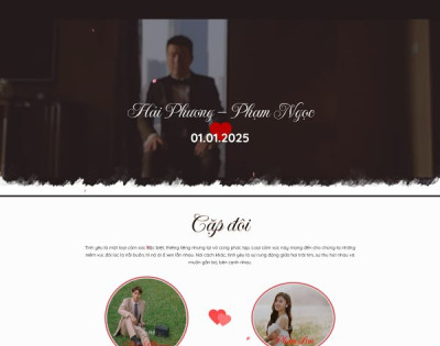 Thiệp Cưới Có Chức Năng Lưu Bút