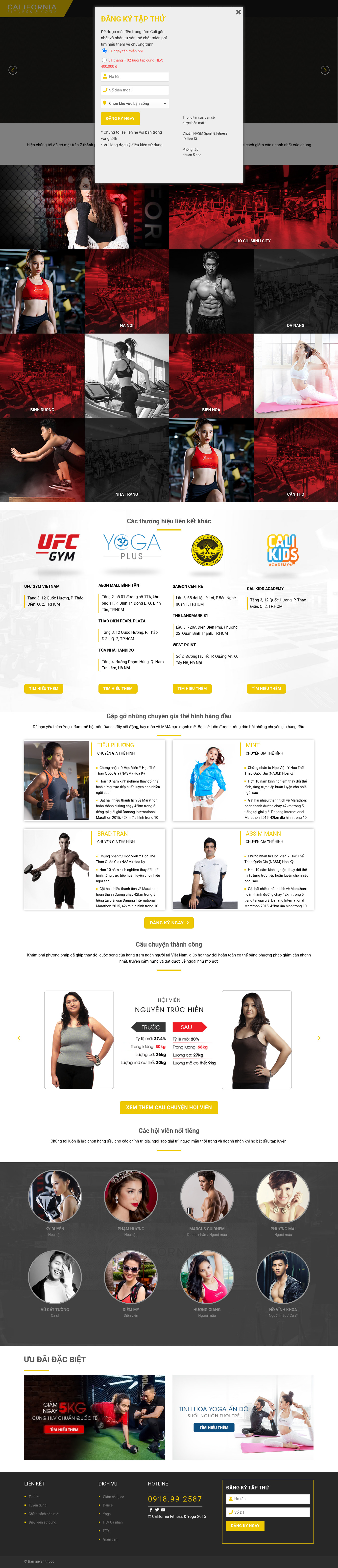 Trung Tâm Thể Hình – Phòng Tập Gym