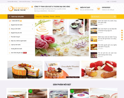 Shop bánh ngọt 01