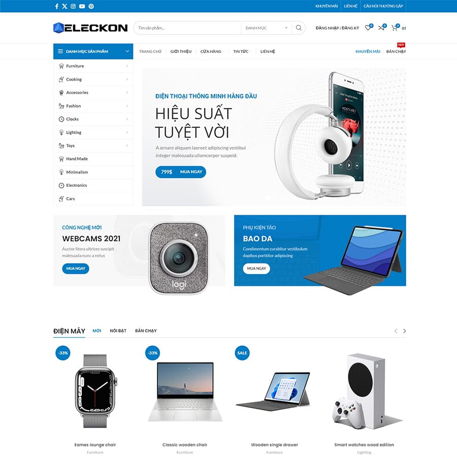 Elementor Bán Đồ Công Nghệ 04