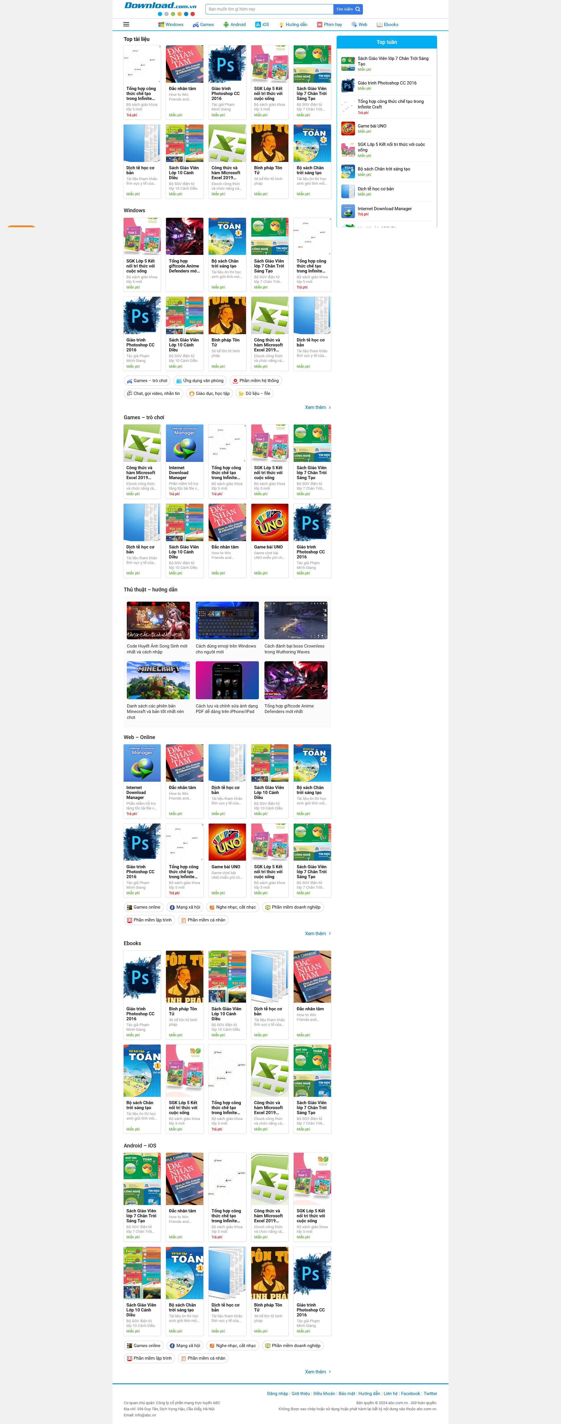 Web Download Tài Liệu