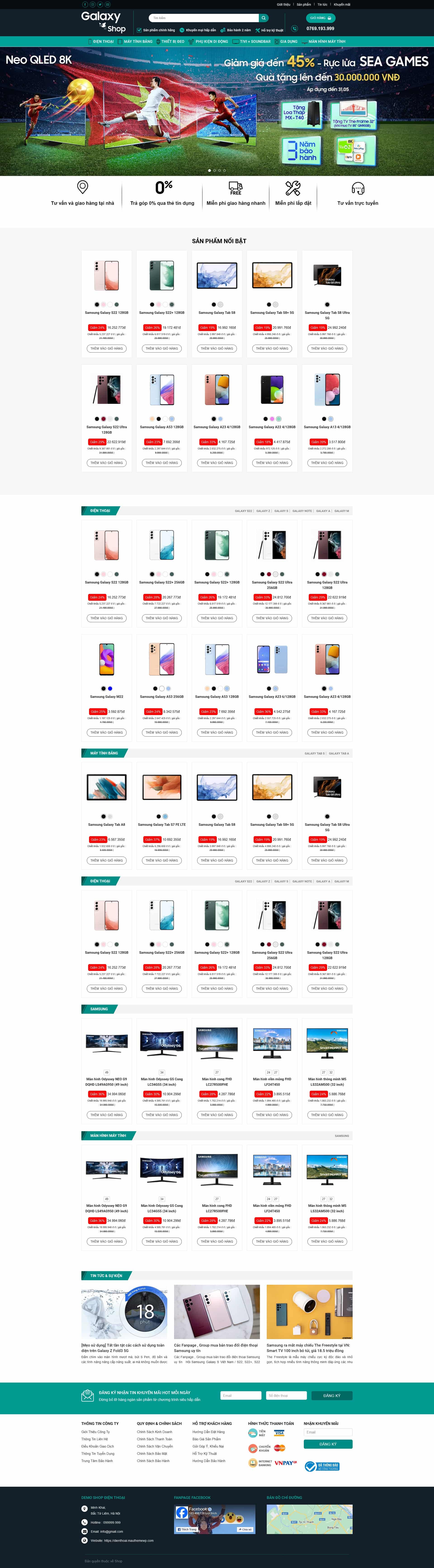 Shop Bán Điện Thoại
