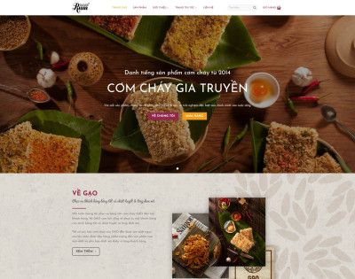 Bán Đồ Ăn Vặt Cơm Cháy
