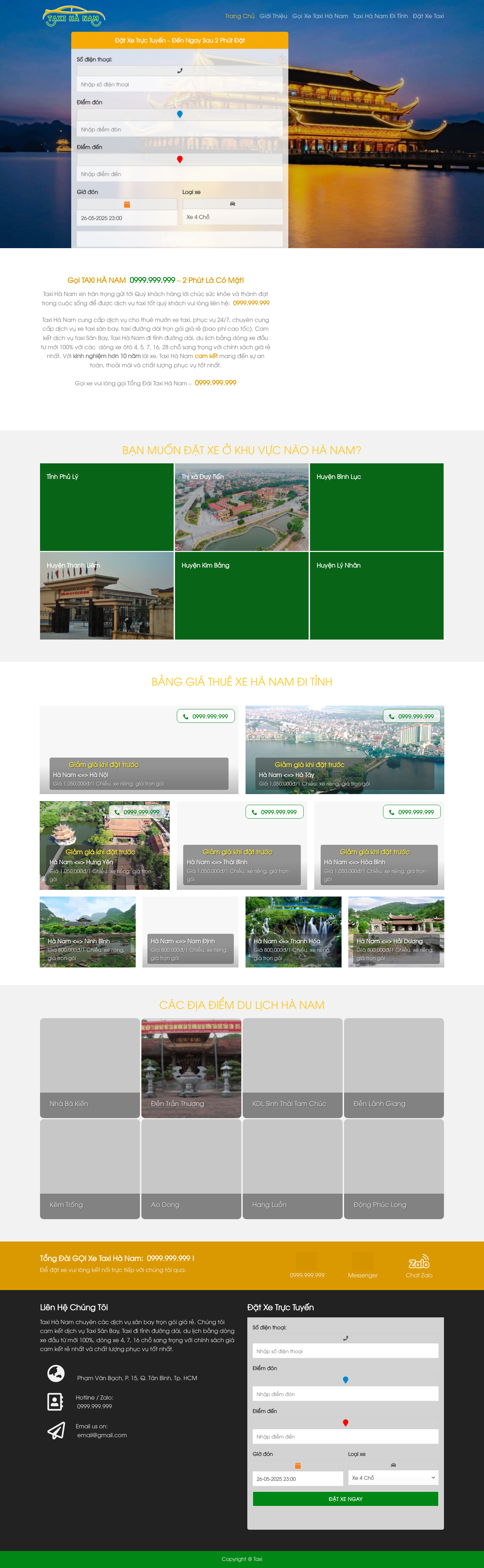 Dịch Vụ Taxi