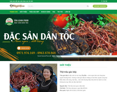 Bán Thịt Trâu Gác Bếp