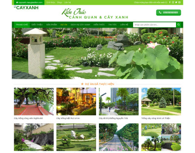 Bán Cây Xanh, Kiến Trúc Cảnh Quan