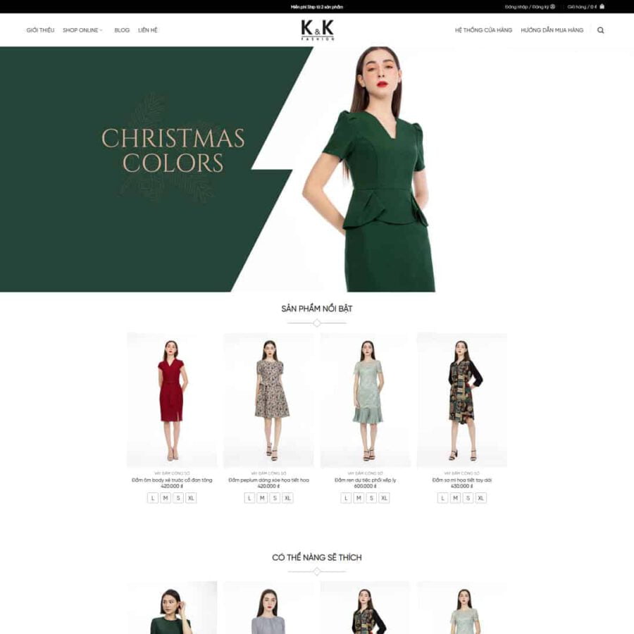 Shop Thời Trang Nữ 02