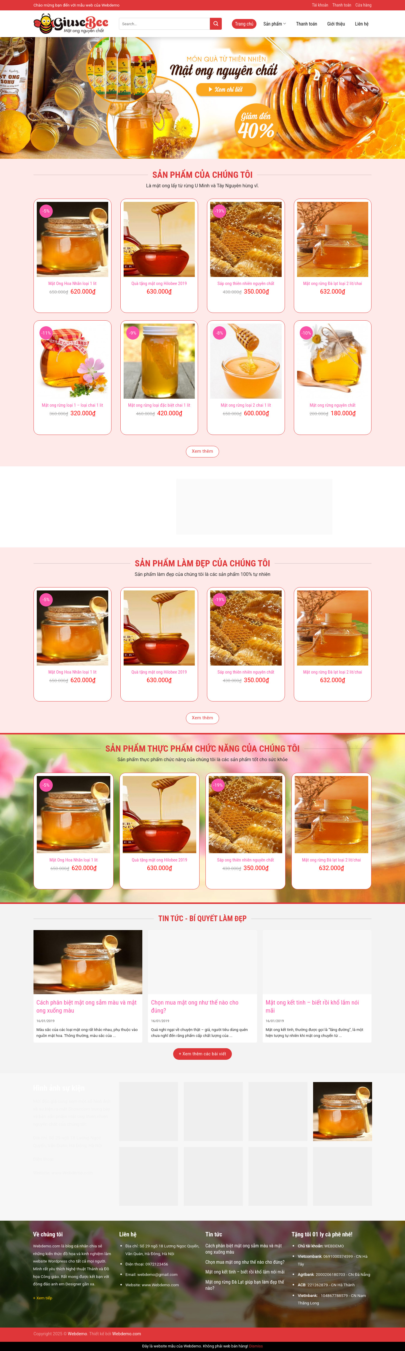 Bán Mật Ong 02