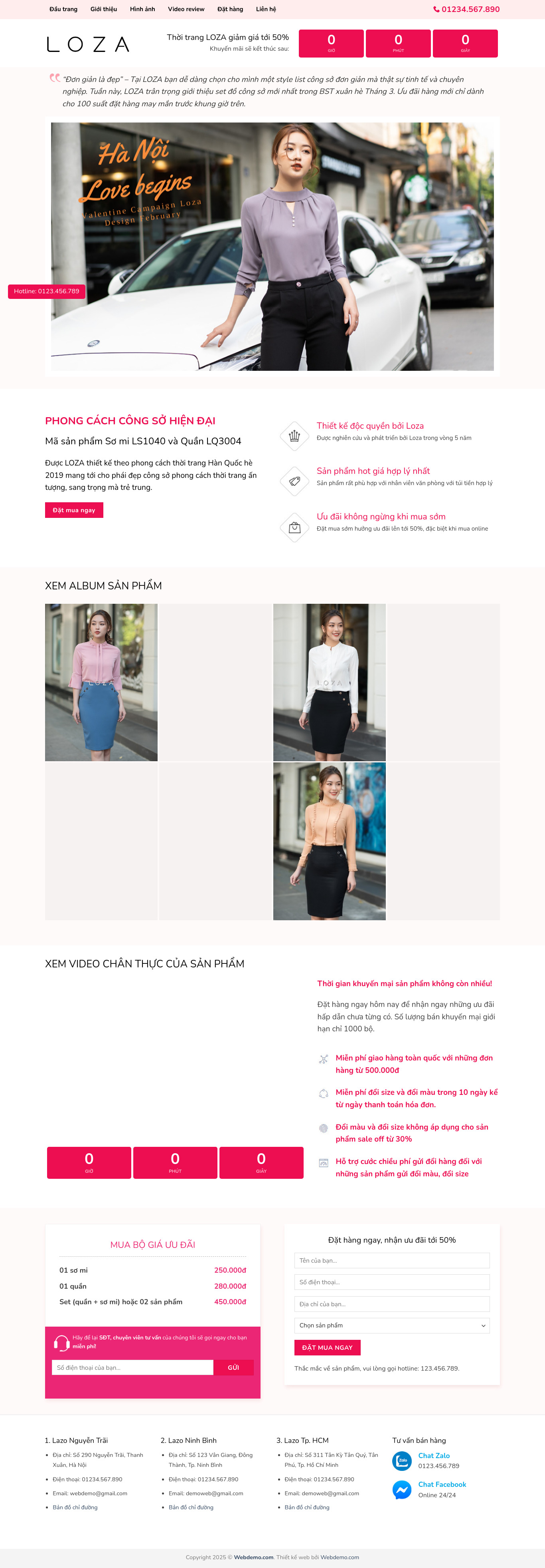 Shop thời trang nữ