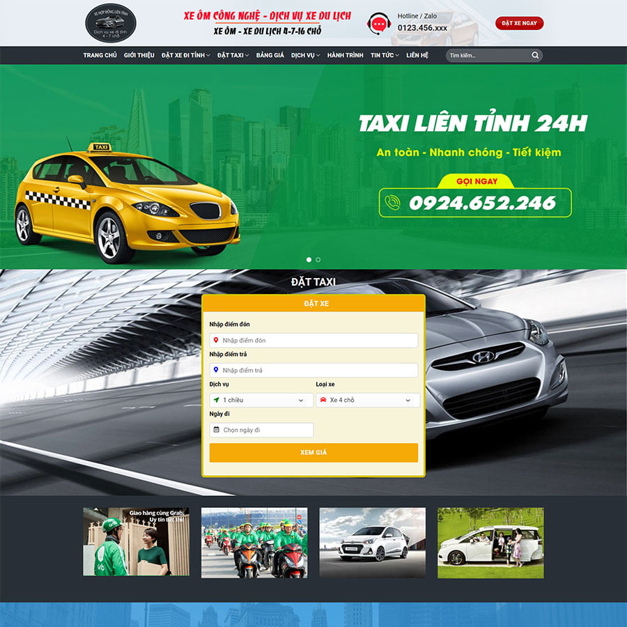 Thuê Xe Taxi Có Tính Phí Tự Động